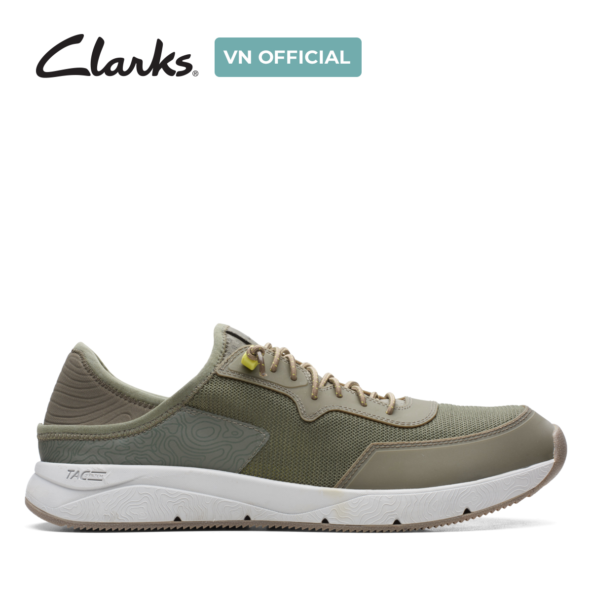Giày Sneaker Da Nam Clarks - Davis Low