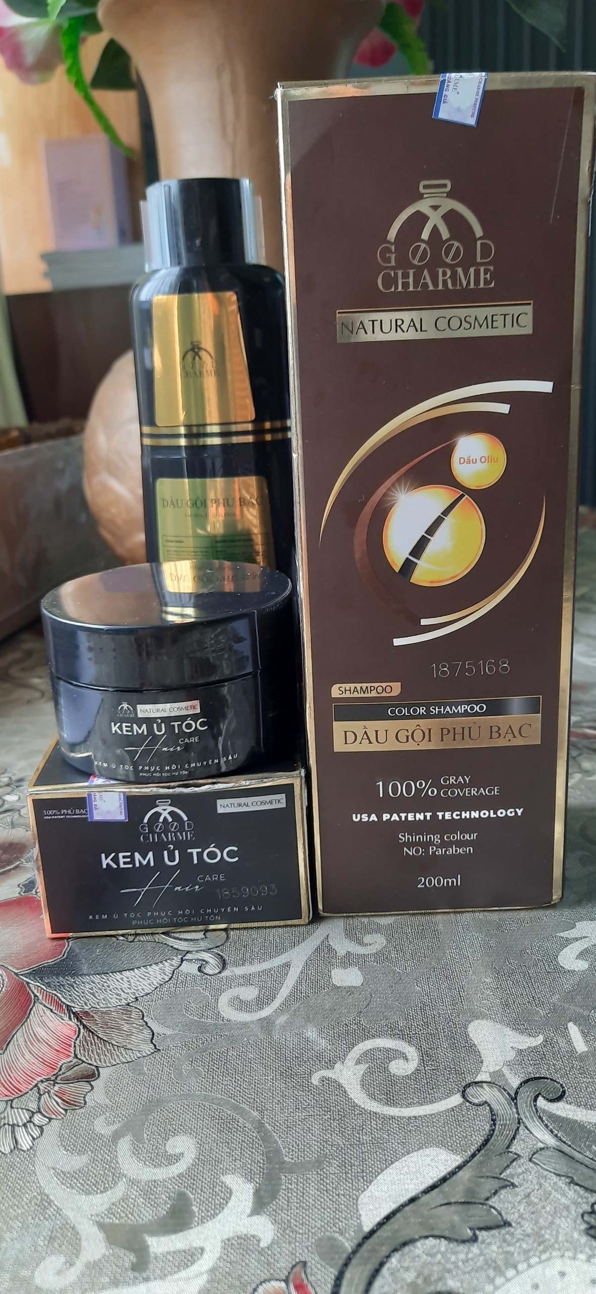 Dầu gội phủ bạc NANO COMPLEX 200ml