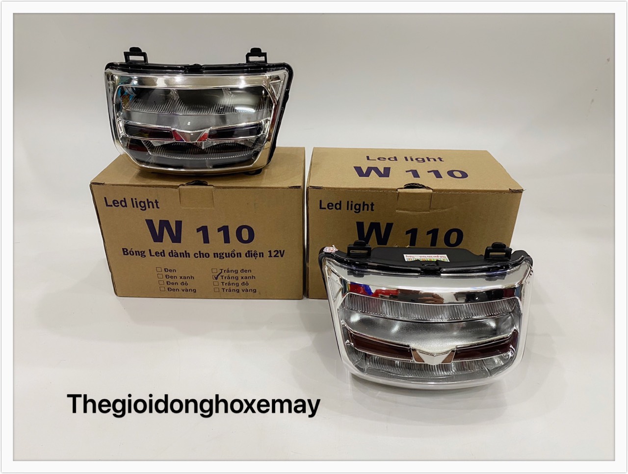 Chóa Đèn, Pha Đèn Led 2T Wave Thái 110