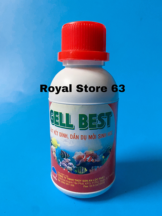 Gell Best chất kết dính trộn thức ăn cho cá An Lộc Phát
