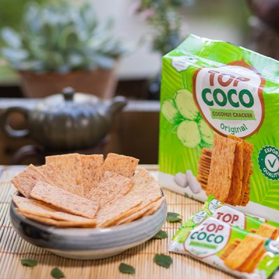 Bánh dừa nướng topcoco vị nguyên bản 150g