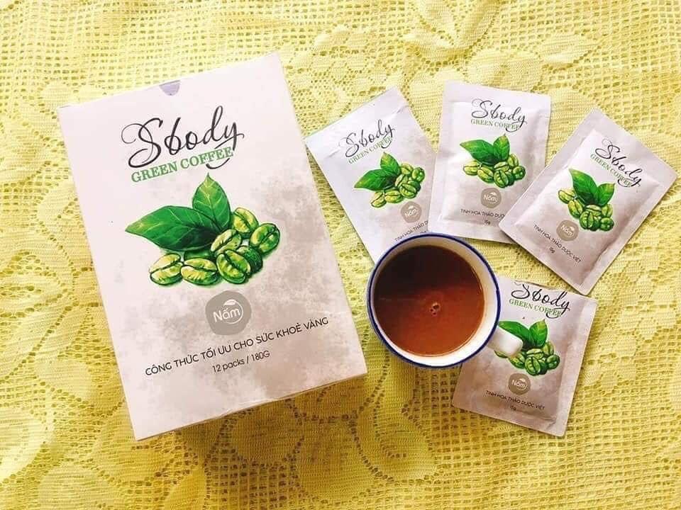 [HCM]Nấm giảm cân SBody Green Coffee dạng bột