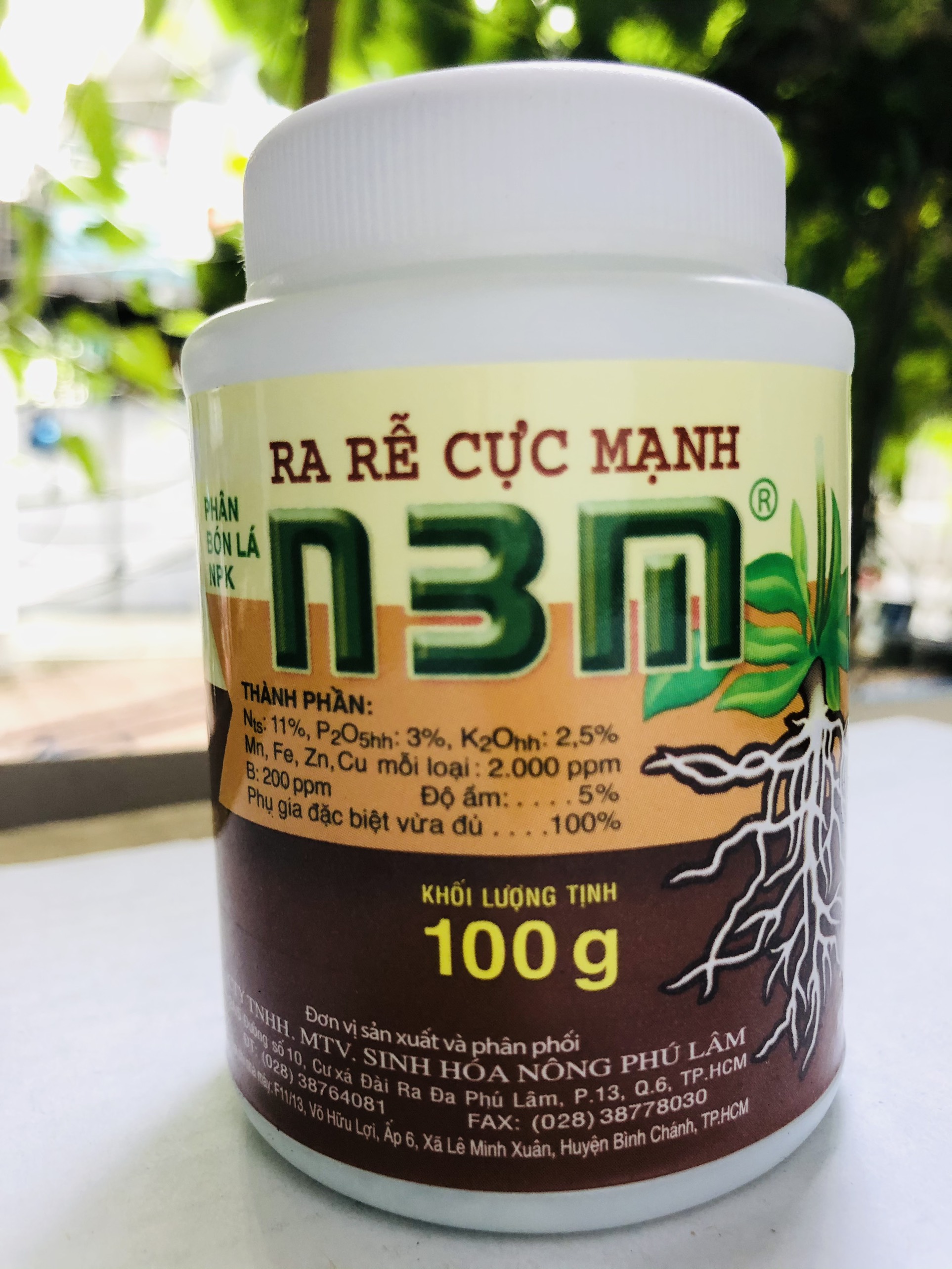 NbM - PHÂN BÓN LÁ RA RỄ CỰC MẠNH