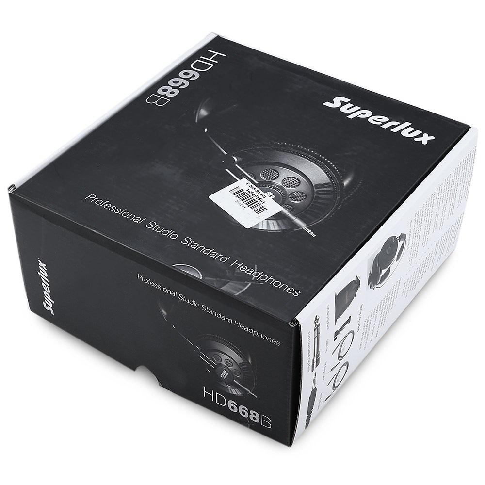 Tai nghe kiểm âm Superlux HD668B cao cấp (Đen)