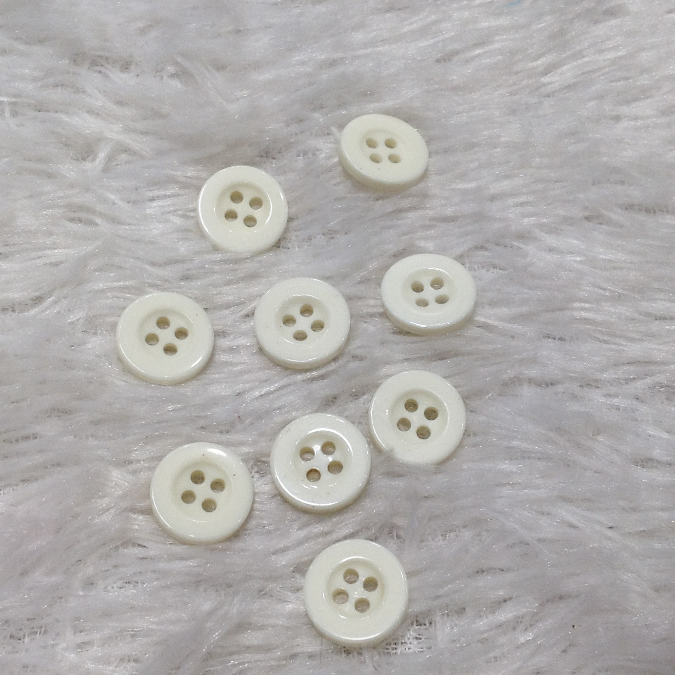 Combo 10 buttons cheap plastic mini shirt garment 4 holes basic office clothing