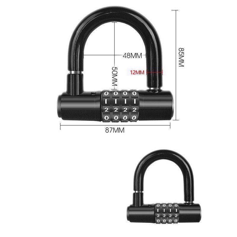 Ổ khoá số chữ u