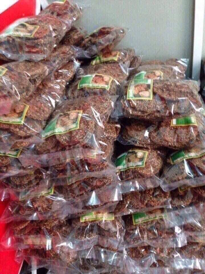 CHUỐI HỘT RỪNG ÉP MIẾNG KHÔ (180k/1kg