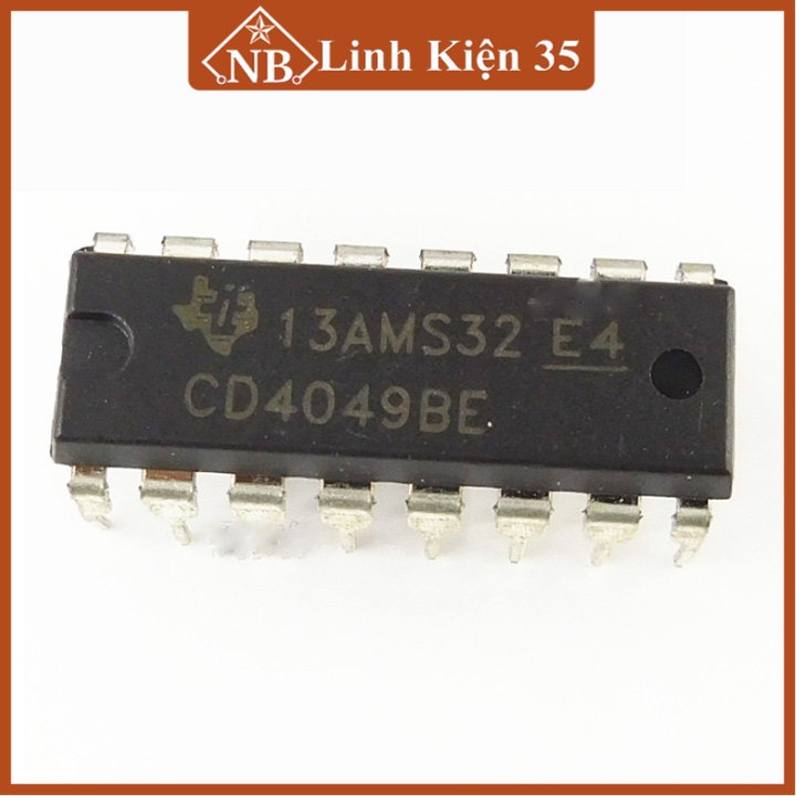 IC CD4049BE 16 chân cắm DIP16
