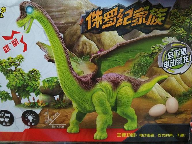 ĐỒ CHƠI KHỦNG LONG DÙNG PIN ĐẺ TRỨNG CÓ NHẠC