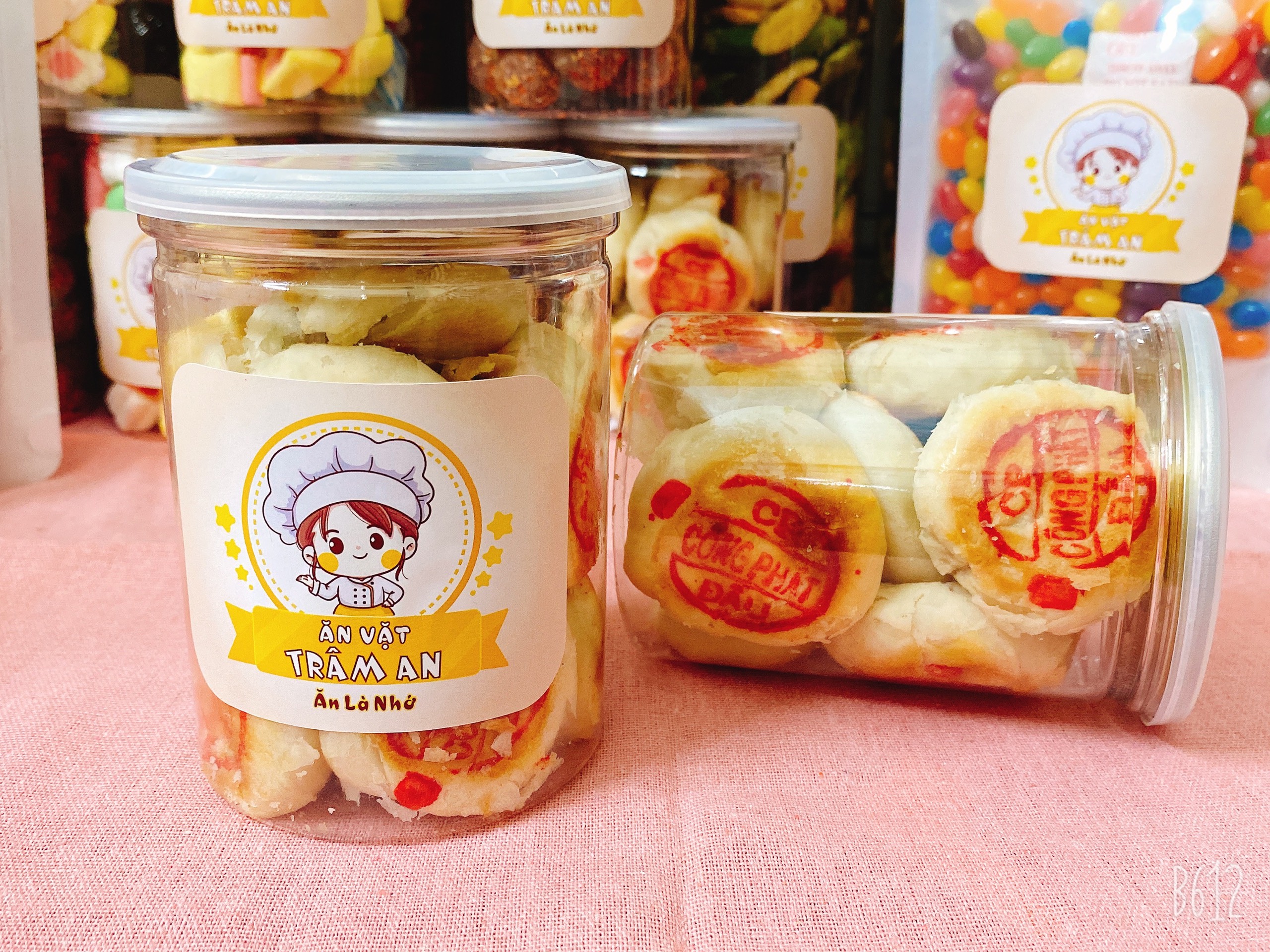 Bánh Pía Sầu Riêng Trứng Muối Mini
