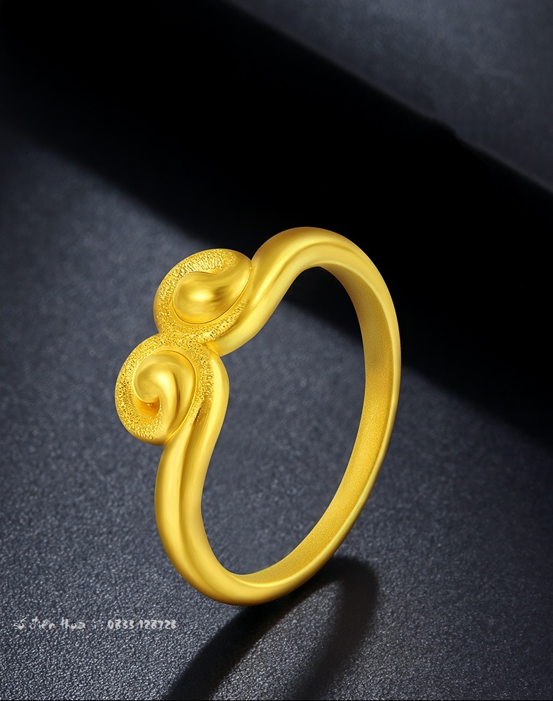 Nhẫn kim cô vàng 24k