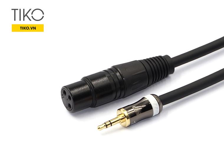 Dây micro XLR – 3.5 TIKO cao cấp - Hàng chính hãng