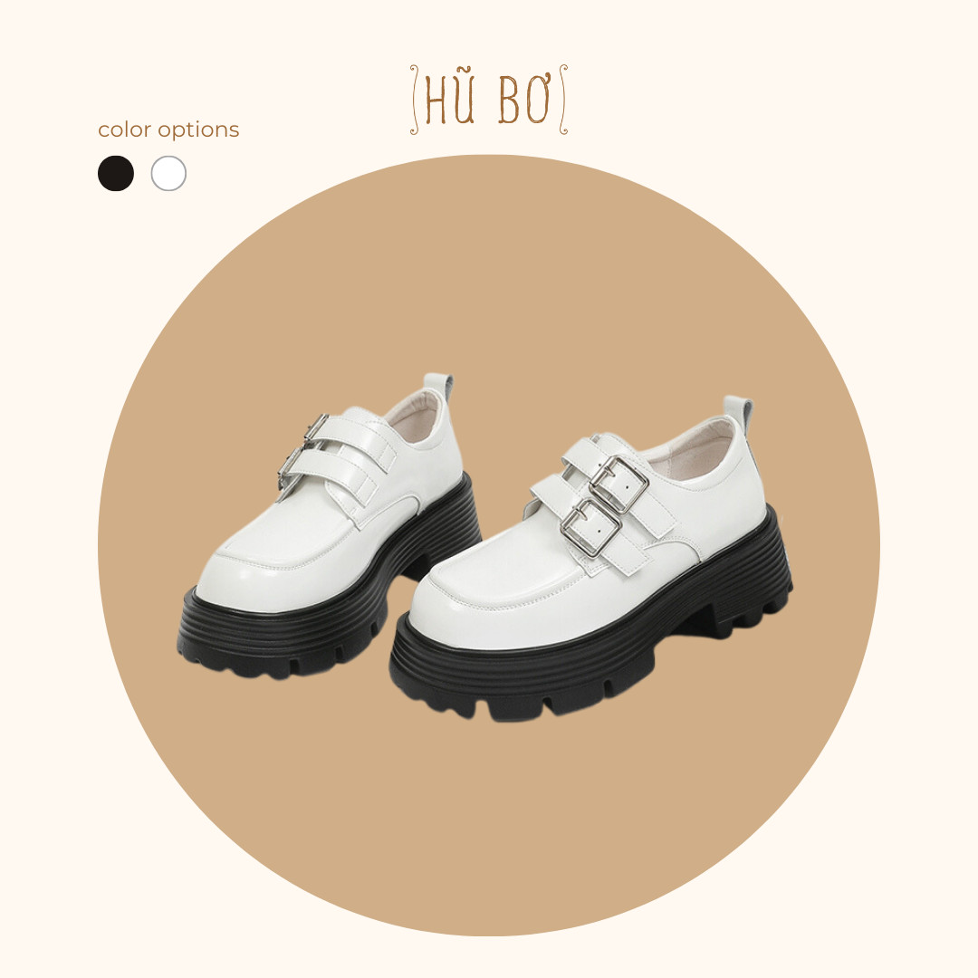 Pera Strap Shoes (New Version) - Giày da bò nữ