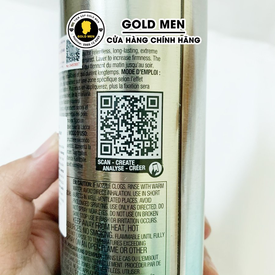 Gôm xịt tóc Tigi Bed Head siêu giữ nếp cứng