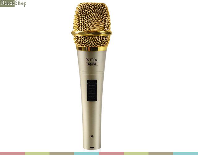 Micro condenser hát karaoke XOX M400