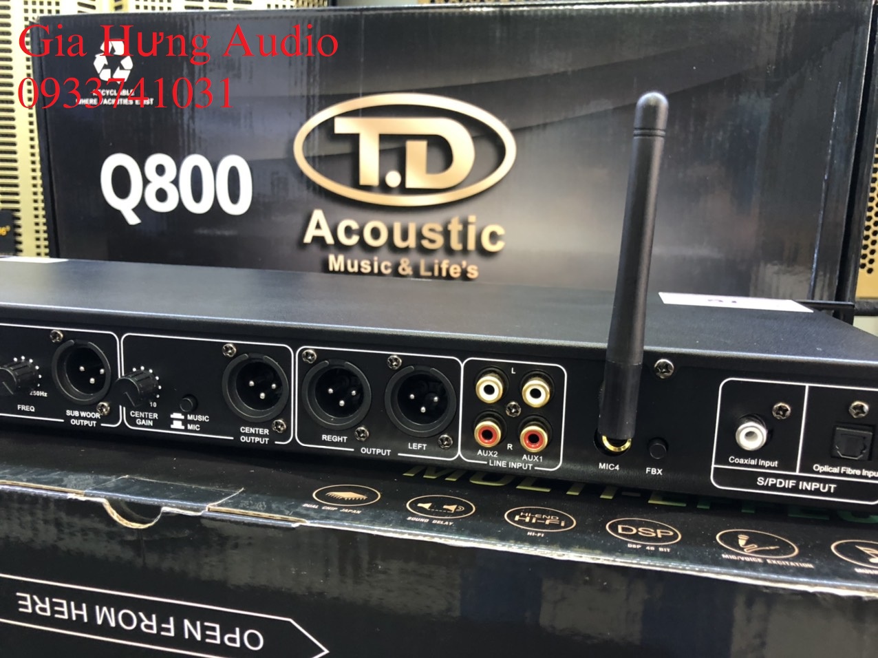 [HCM]Vang cơ lai số TD Acoustic Q800 (loại 1)