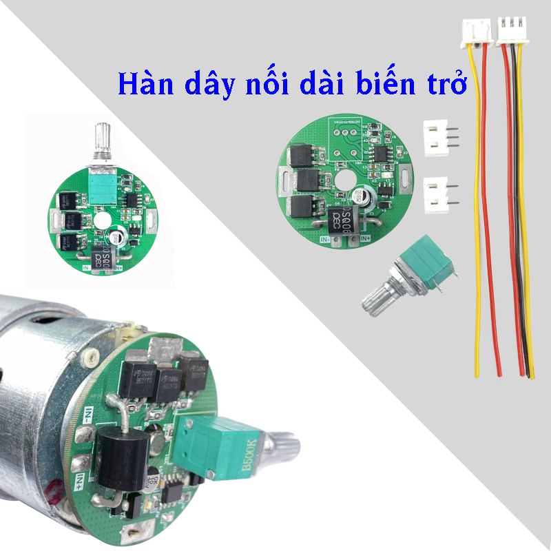 Mạch Điều Khiển Tốc Độ Động Cơ DC 6-35V 15A