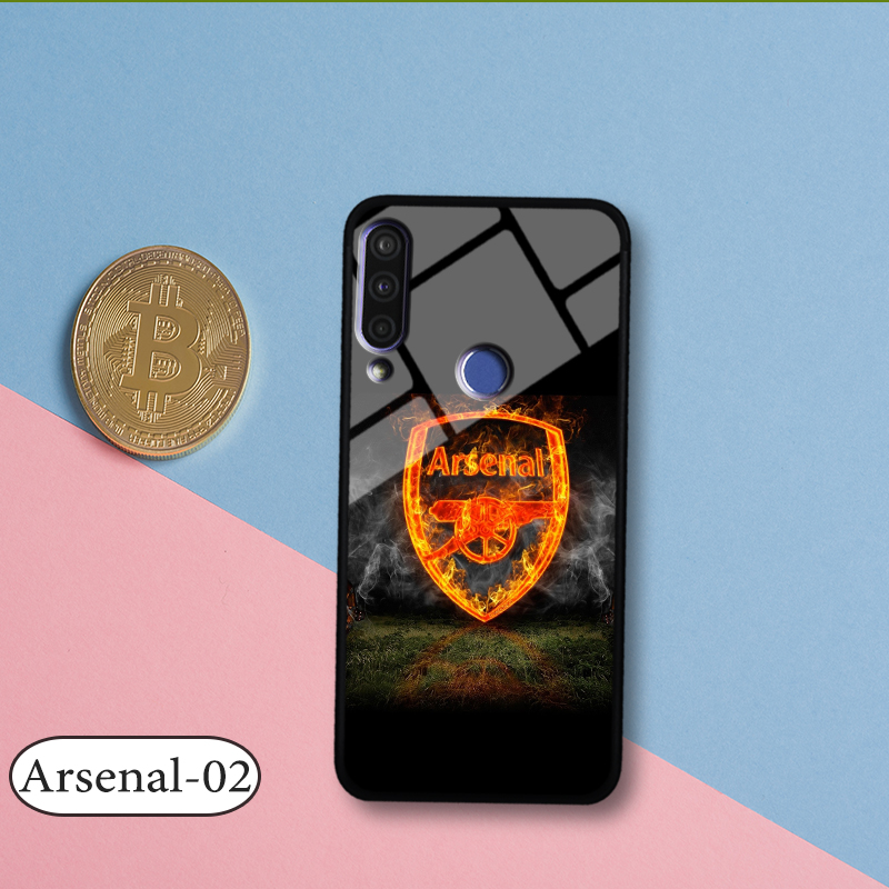 Ốp lưng kính VSMART JOY 3 in 3D hình logo CLB bóng đá