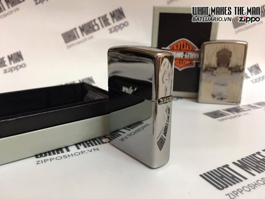 Zippo 28982 - Zippo Harley Davidson Cross Polished Chrome
