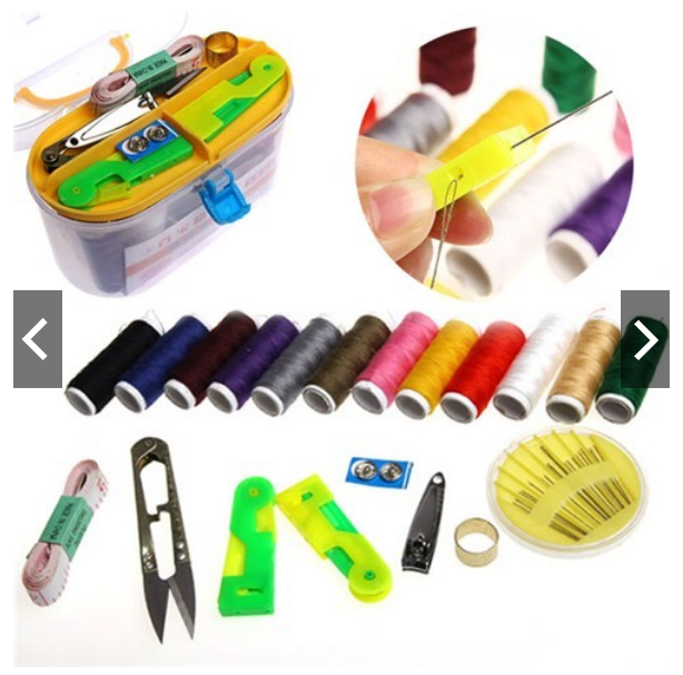 HỘP KIM CHỈ 55 MÓN TIỆN DỤNG ĐA NĂNG - HỘP KIM CHỈ MAY QUẦN ÁO - CÓ THỂ MANG ĐI BẤT CỨ ĐÂU - HỘP NHỎ GỌN NHẸ NHÀNG GIÚP TIẾT KIỆM THỜI GIAN