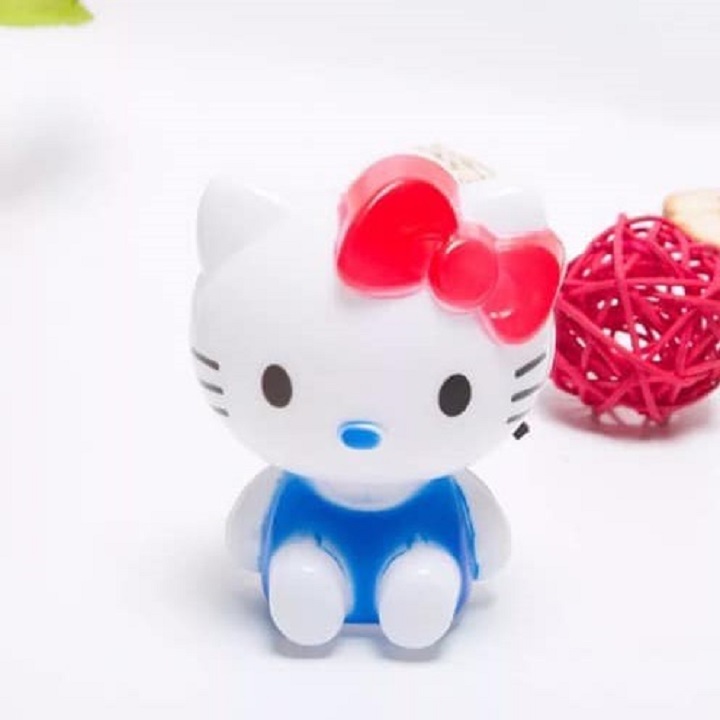 Đèn ngủ led thiết kế kiểu dáng hình hello kitty đáng yêu sd1649