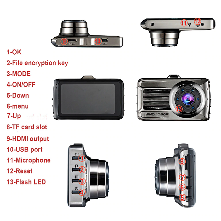 Camera Hành Trình Elitek EJV T666G 1080P