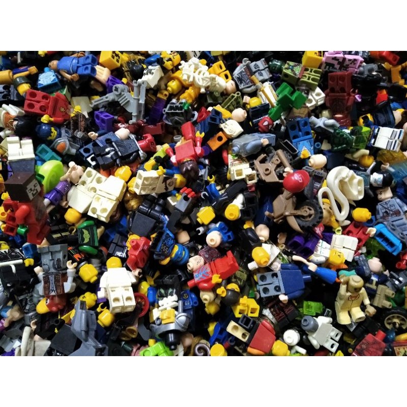 Combo 100GAM Xác Nhân vật Lego Minifigures ( SECONDHAND )  3