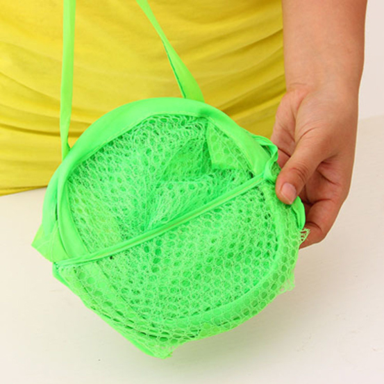 Basket mesh receptacles clothing multi-purpose folding compact