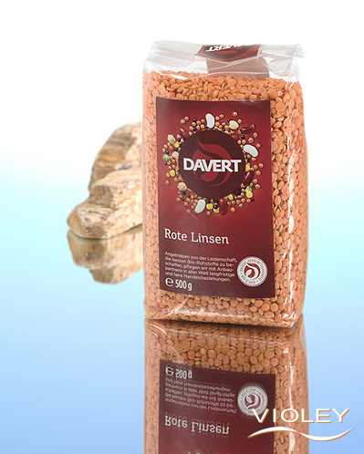 Đậu lăng đỏ hữu cơ Davert 500gr