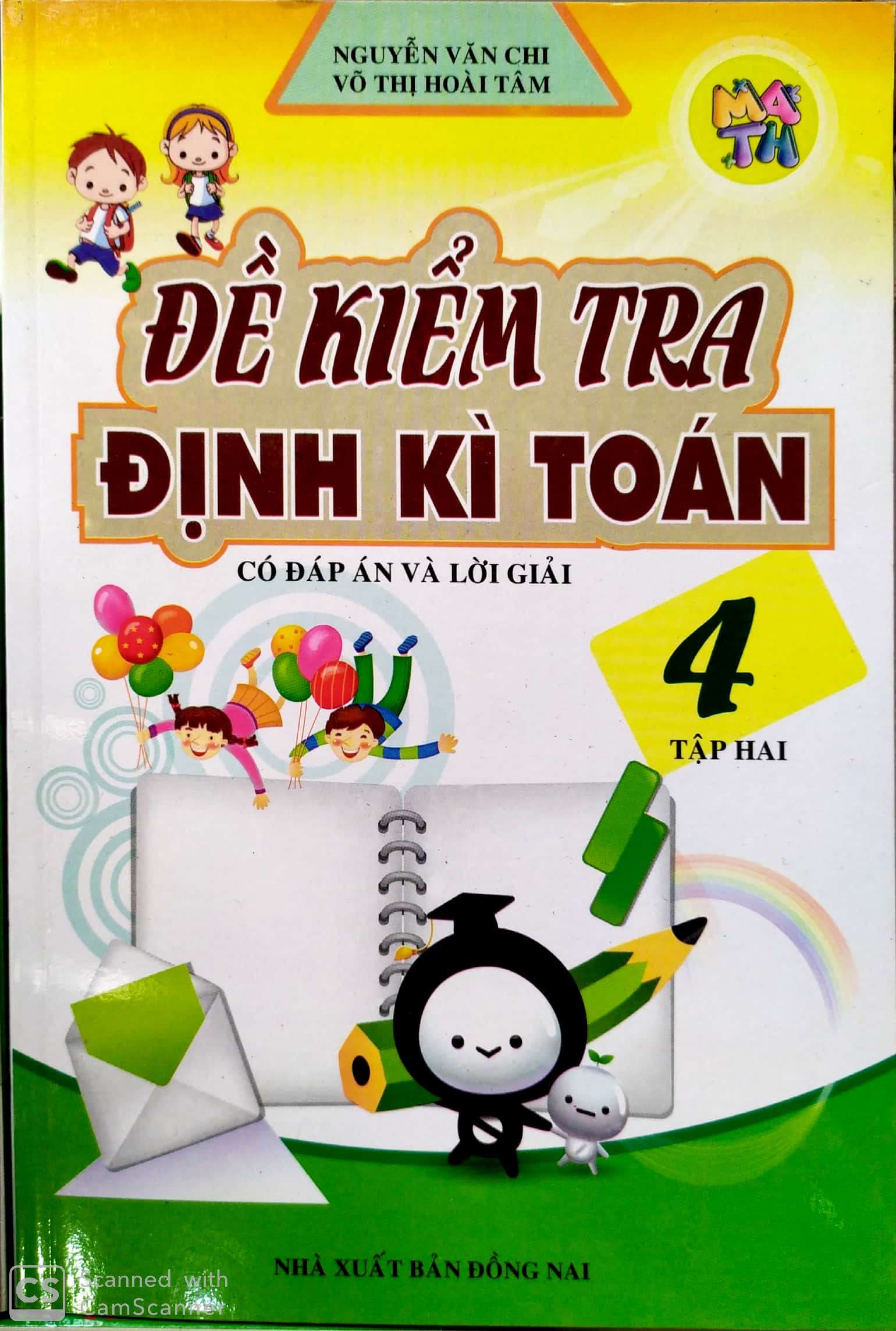 [HCM]Đề Kiểm tra định kì Toán 4/2