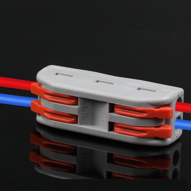 5 chiếc cút nối dây điện nhanh PCT2-2 ( 2 đầu)