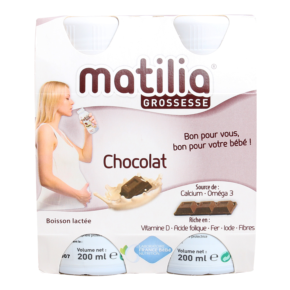 Sữa Matilia Pháp cho mẹ bầu (4hộpx200ml)
