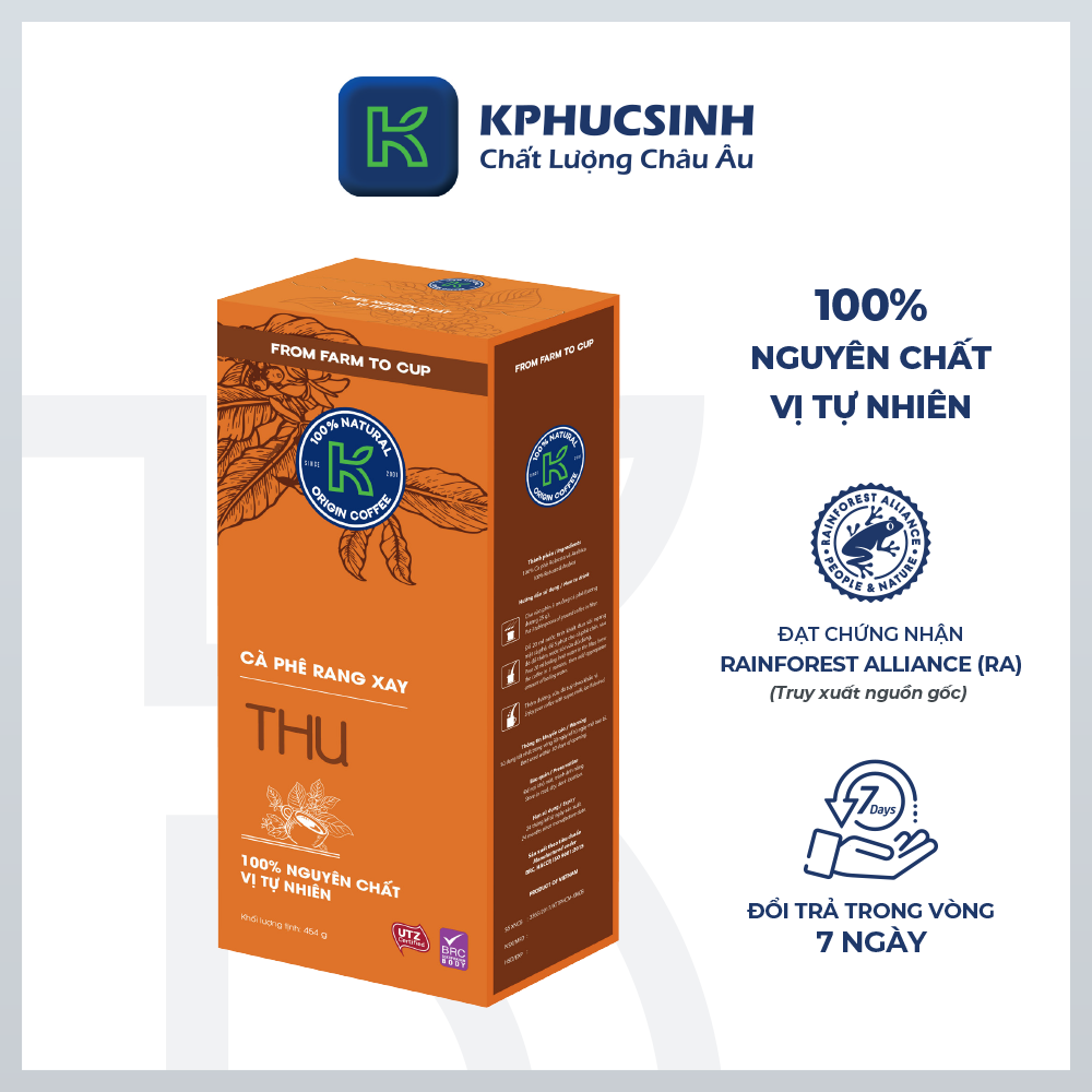 Roasted and Ground Coffee Specialty Pure Filtered Coffee K Thu 454g