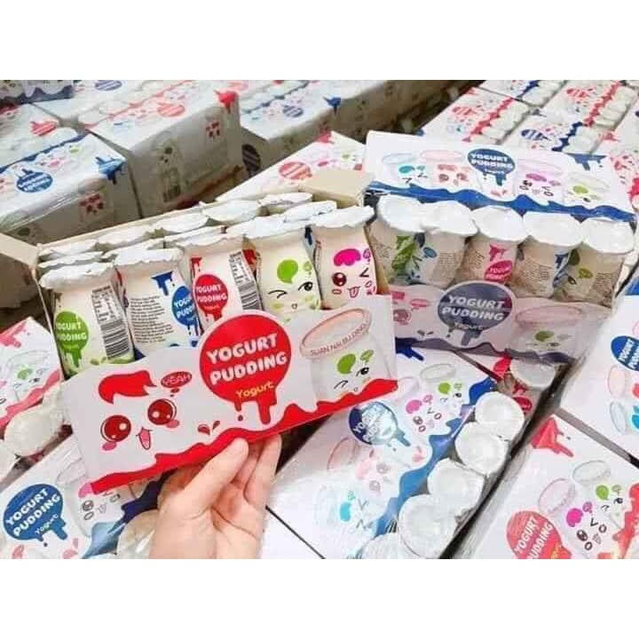 [ Sẵn hàng ] COmbo 10 HỘP THẠCH SỮA CHUA PUDDING/ thạch sữa chua hoa quả ăn ngon giải nhiệt