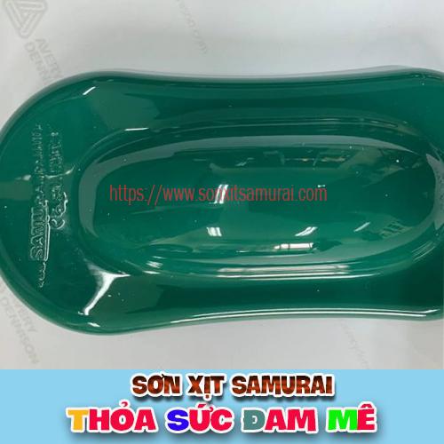 Chai sơn xanh lá 162 sơn samurai
