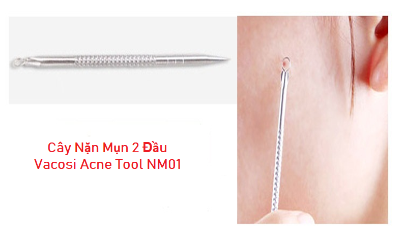 Cây Nặn Mụn Vacosi 2 Đầu