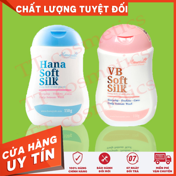 [100% Chính Hãng] dung dịch vệ sinh hanayuki vb soft silk màu hồng nhập khẩu