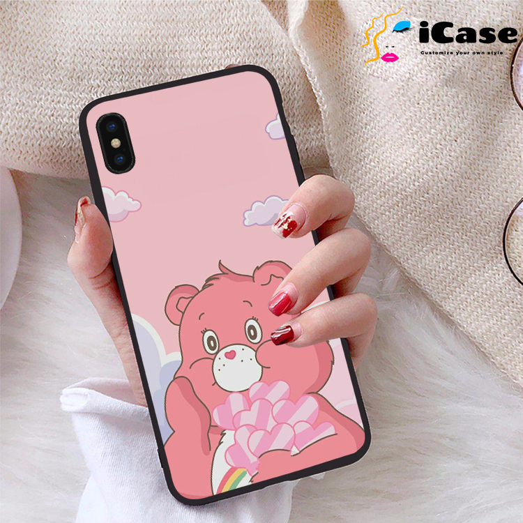Ốp lưng iPhone Xs Max viền dẻo TPU BST Pinky