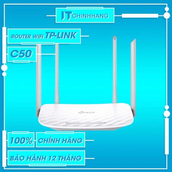 Bảng giá Bộ Phát Wifi Tp-Link Archer C50 Băng Tần Kép Chuẩn AC1200 - Hàng Chính Hãng Phong Vũ
