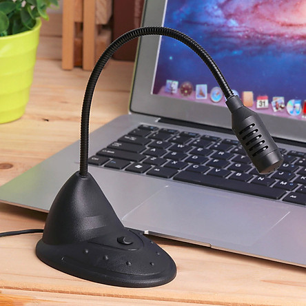 Mic chat voice, micro thu âm vi tính, micro có chân để bàn T-21