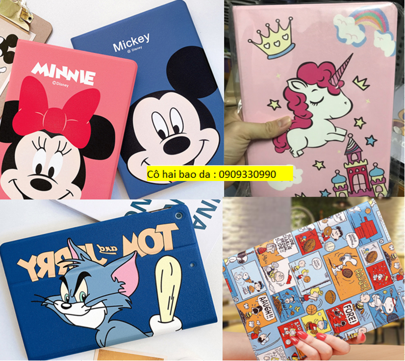 Bao da ipad 2017/2018/gen 5/6/air 1/2 cute