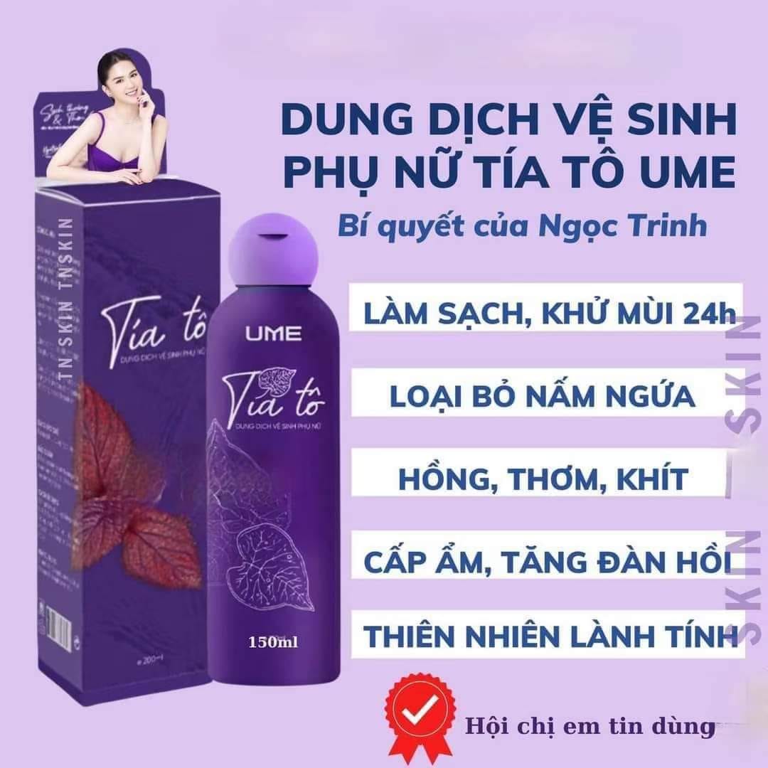 [Dung dịch vệ sinh tía tô] DUNG DỊCH VỆ SINH TÍA TÔ UME