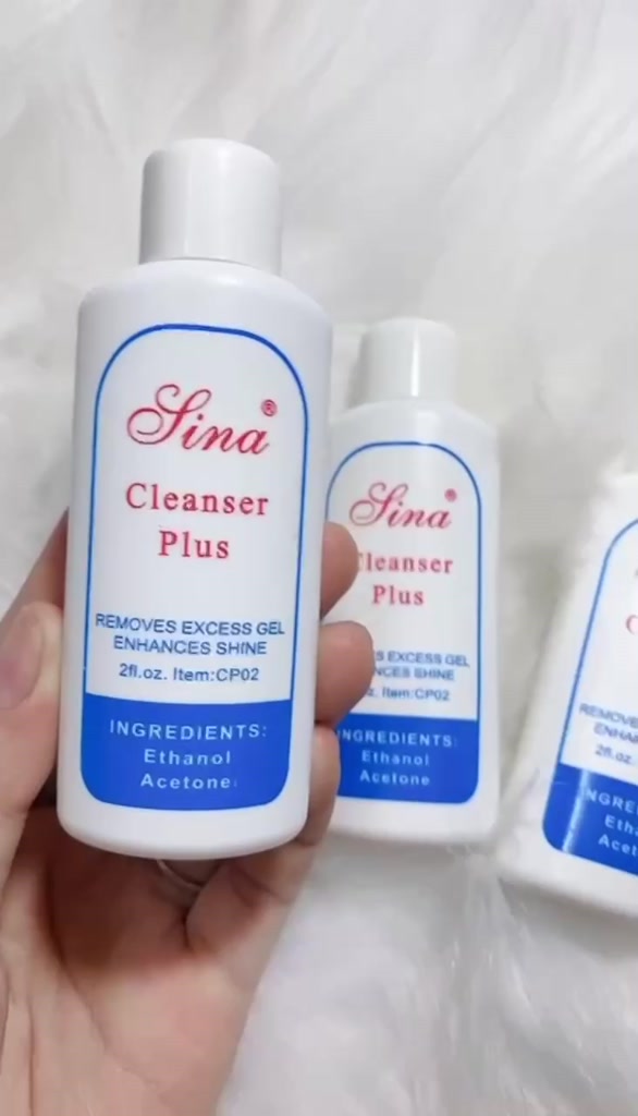Nước lau gel sina lau móng nail