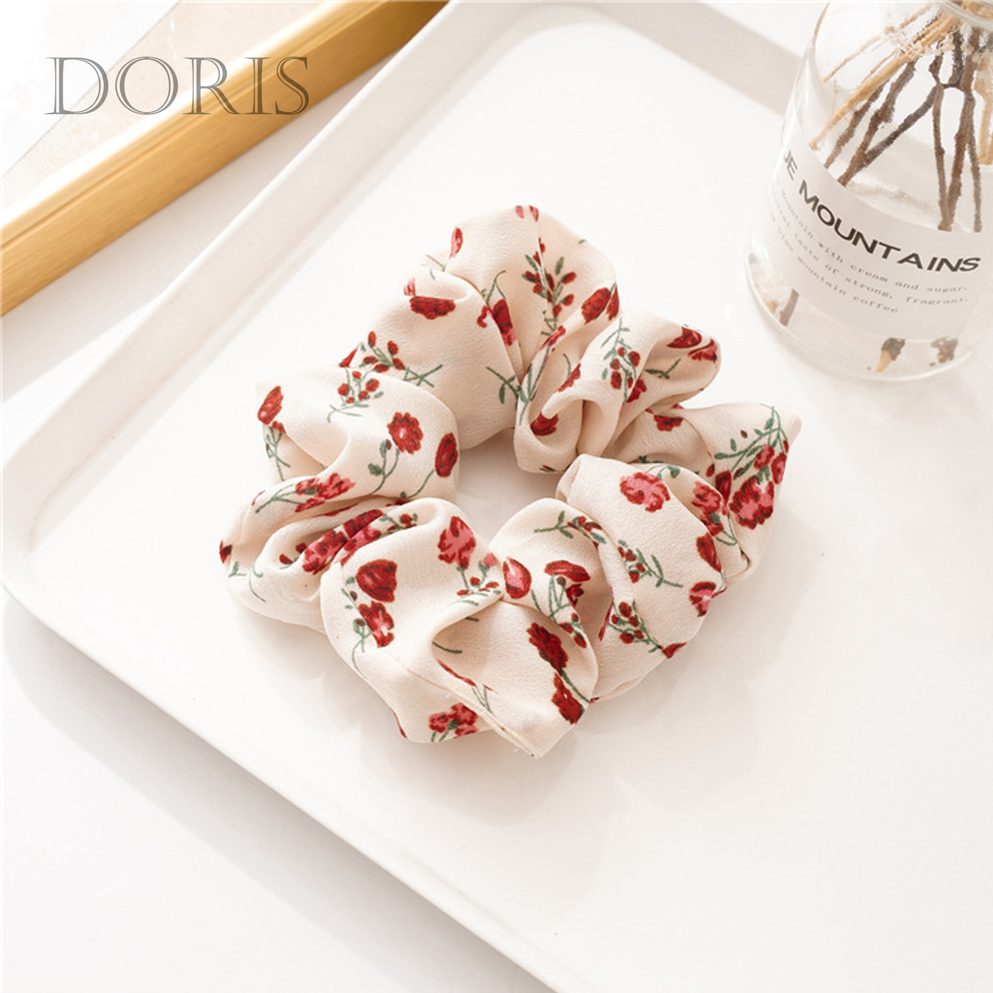 Dây cột tóc Scrunchies Hoa đáng yêu - DORIS HOUSE