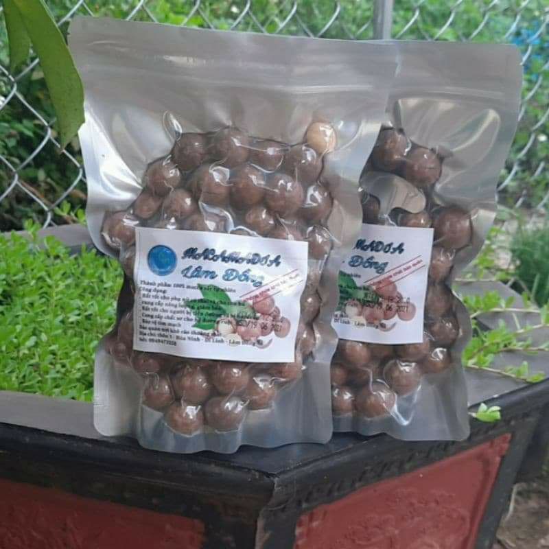 [Freeship] 500g macca sạch Lâm Đồng organic _ mắc ca sấy [size nhỏ]