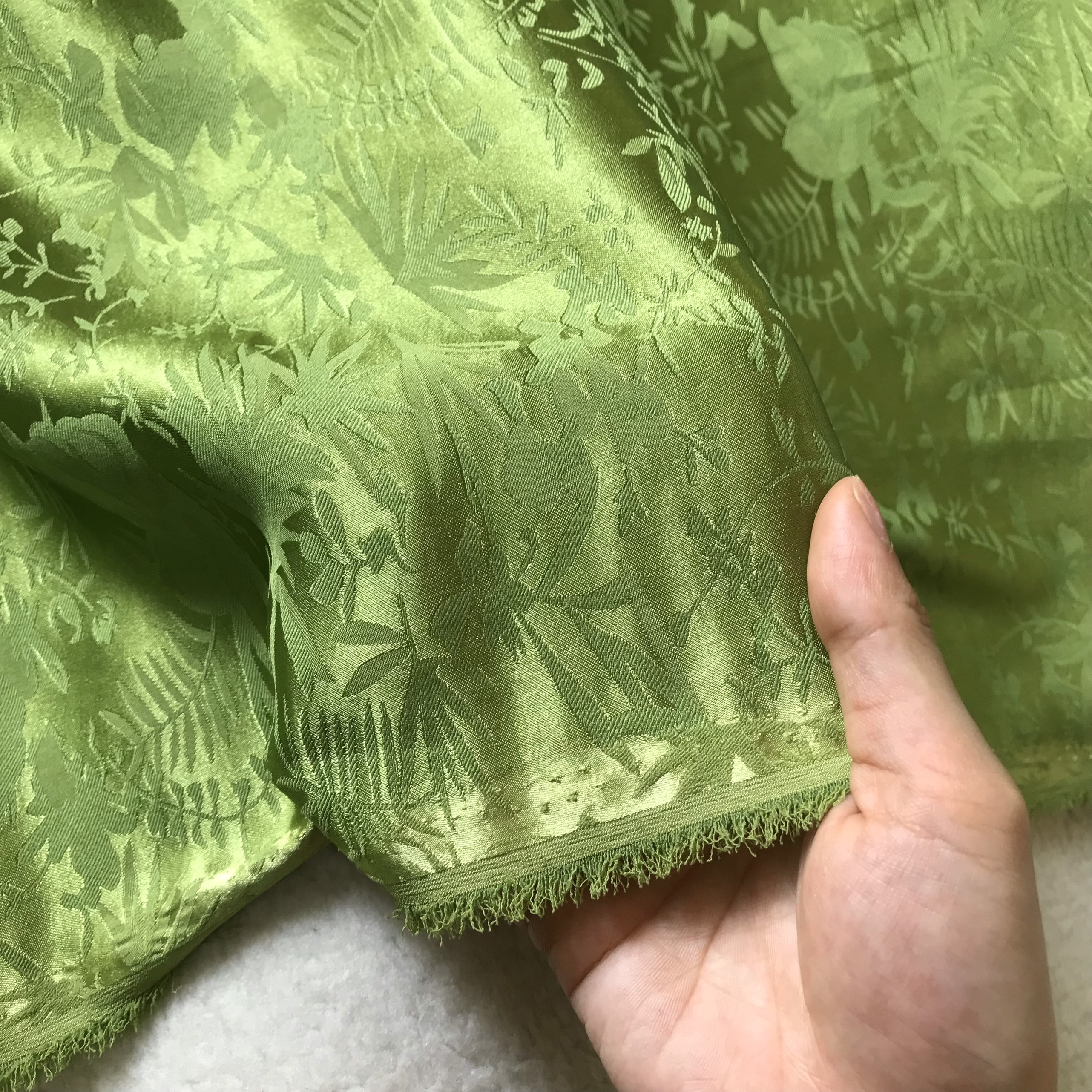 Vải Lụa Gấm 2 Da Khổ 1m5 - Đàn Hồi, Mềm Rũ