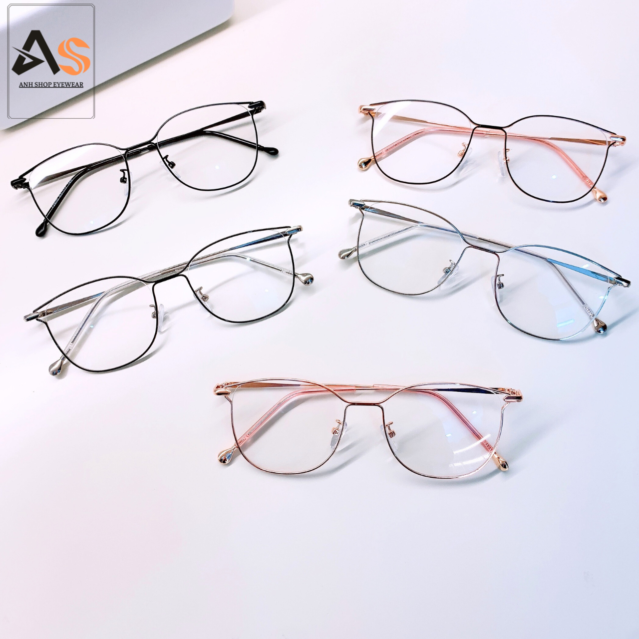 [3-5/8 Hoàn Tiền 25%] Kính mắt mèo nam nữ thời trang 72835A