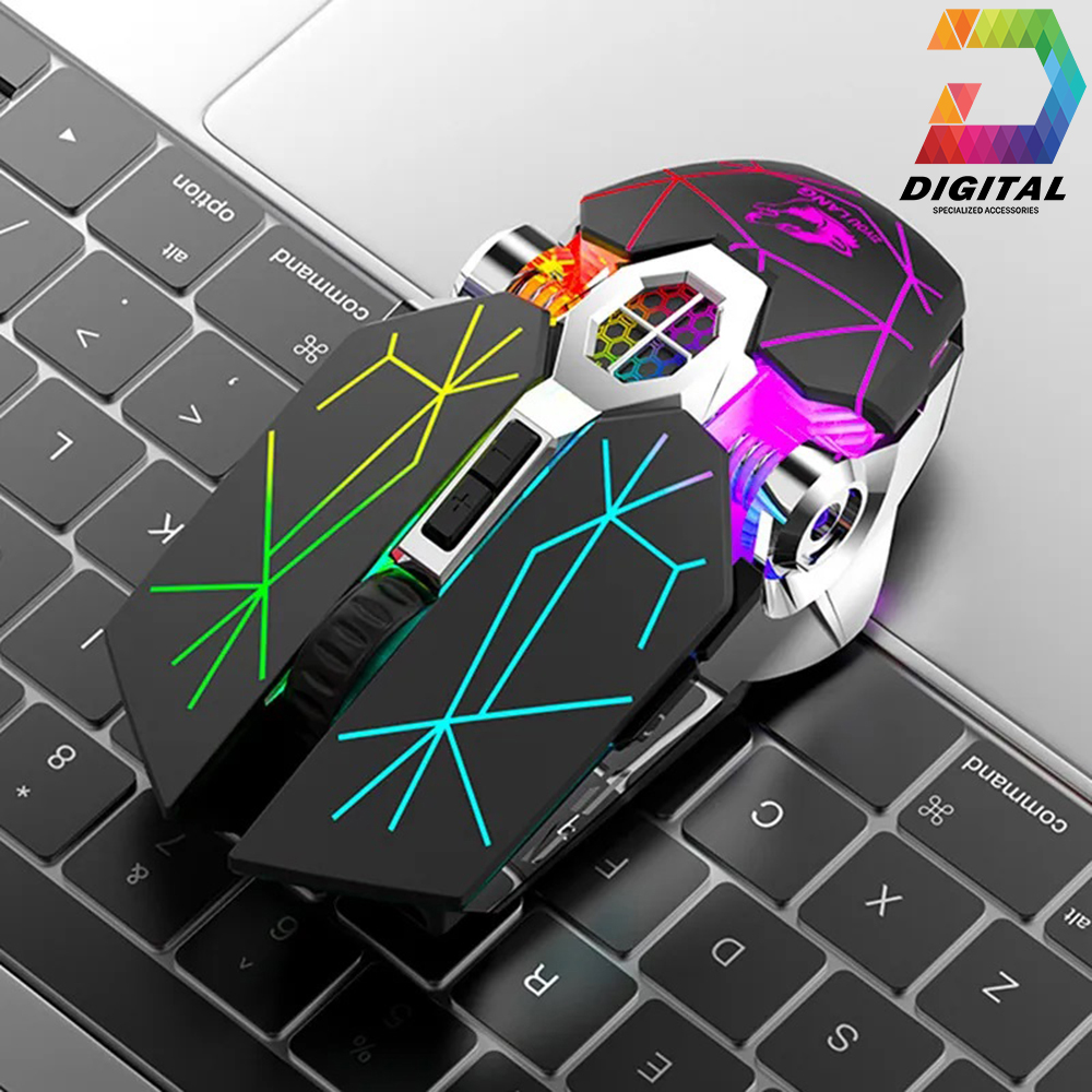 Chuột Không Dây Pin Sạc Gaming X13 Chính Hãng