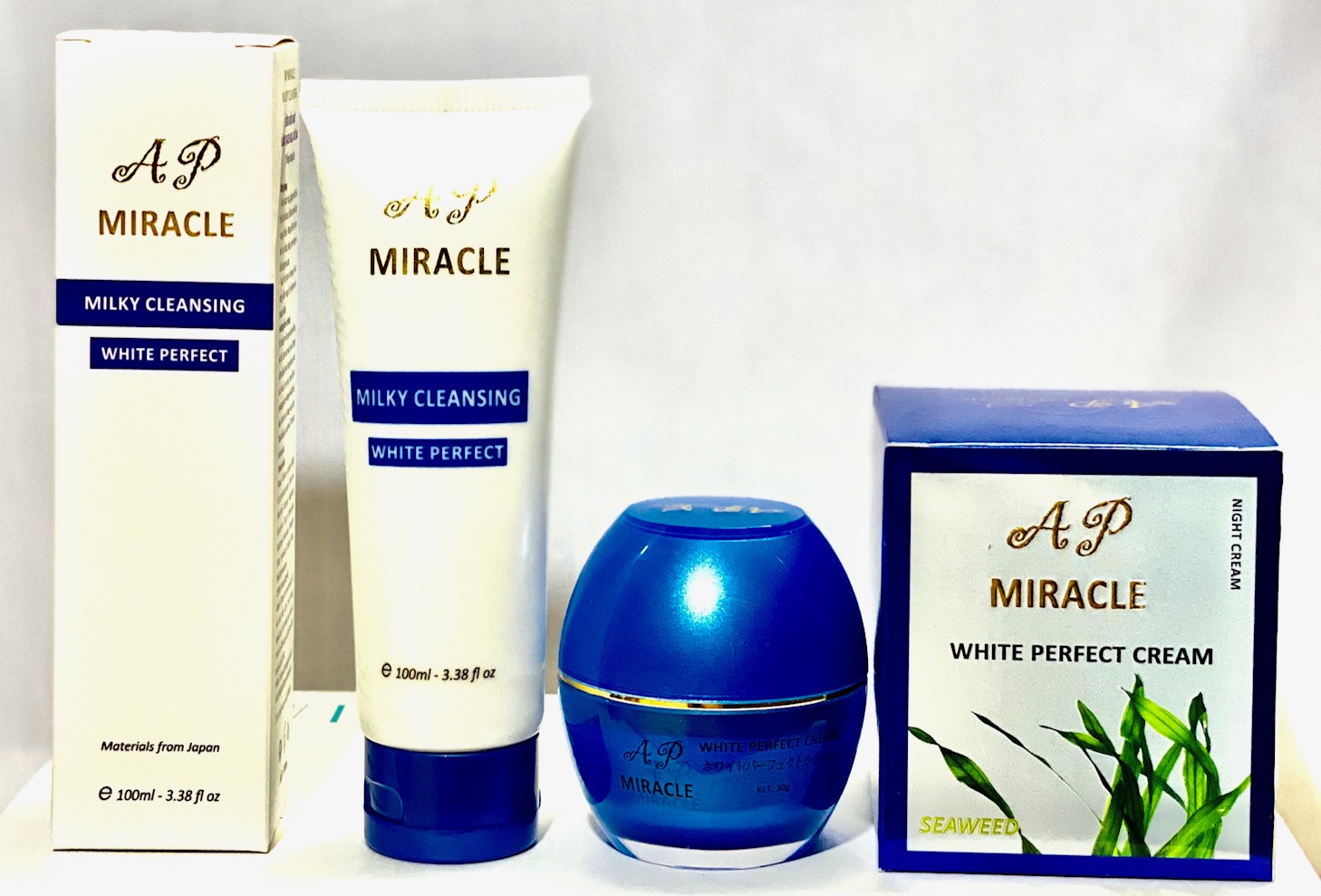 KEM DƯỠNG TRẮNG DA GIỮ ẨM ĐÊM 30G AP MIRACLE