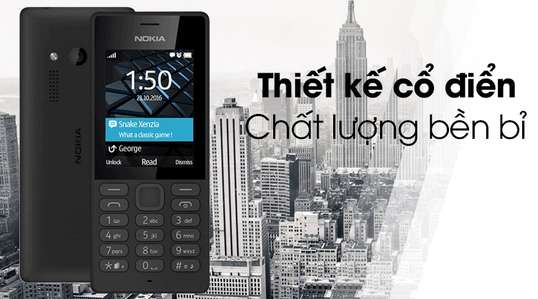 Điện thoại Nokia 150 (TẶNG KÈM PIN) - 2 SIM 2 SÓNG